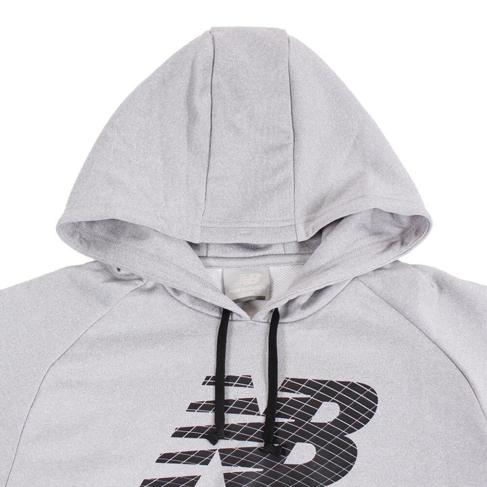ニューバランス（new balance）（メンズ）スウェットフードディー パーカー トレーナー JMTF8831 サッカースポーツウェア