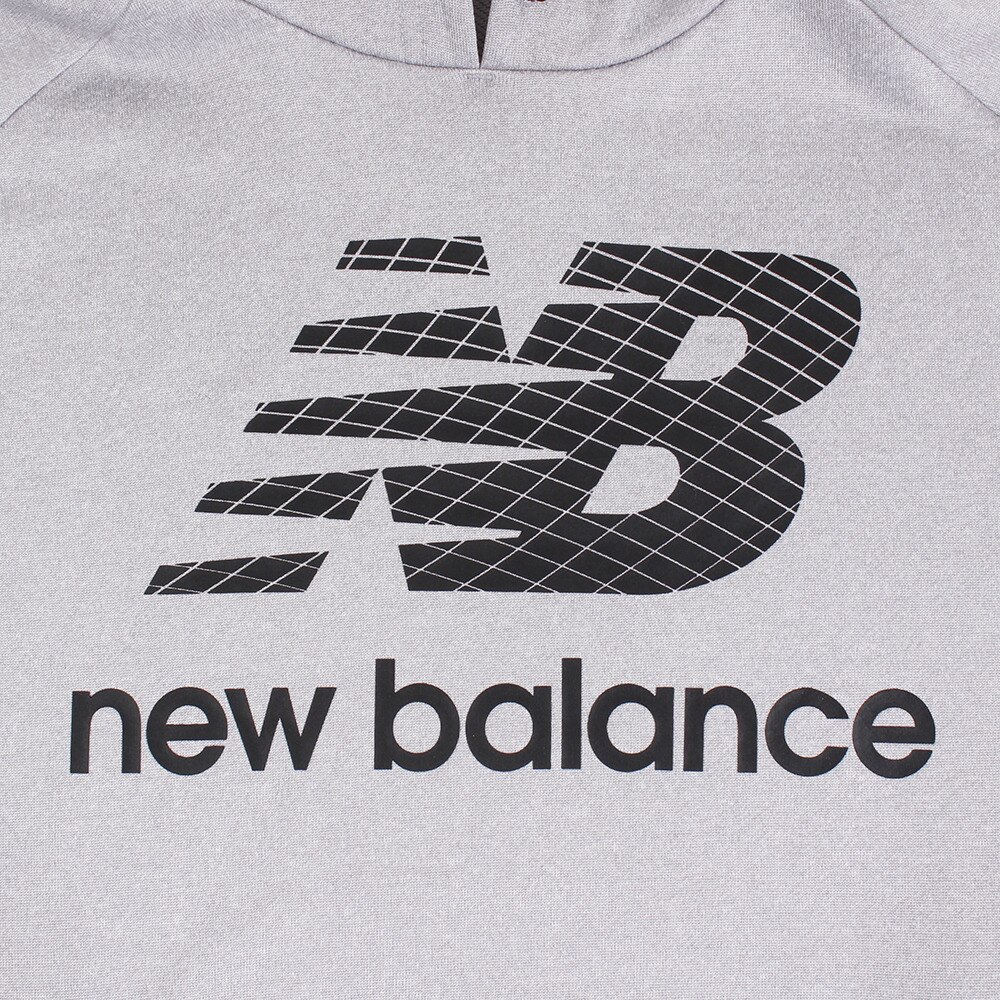 ニューバランス（new balance）（メンズ）スウェットフードディー パーカー トレーナー JMTF8831 サッカースポーツウェア