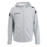 アスレタ（ATHLETA）（メンズ）メンズ ライトスウェットZIPパーカー 3347 GRY スポーツウェア
