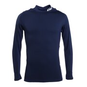 アスレタ（ATHLETA）（メンズ）サッカー フットサルウェア 裏起毛ウォームベースレイヤーシャツ 1091 NVY