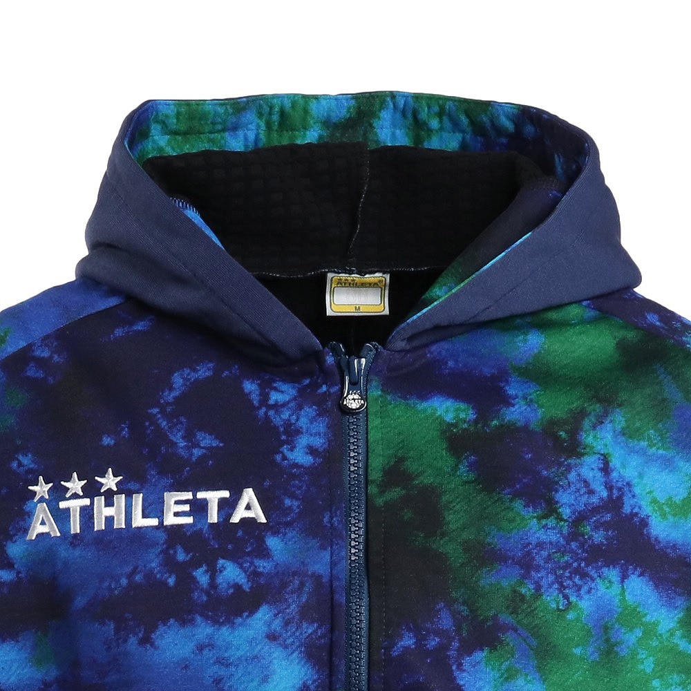 アスレタ（ATHLETA）（メンズ）防風スウェット ZIP パーカー 3355 NVY スポーツウェア