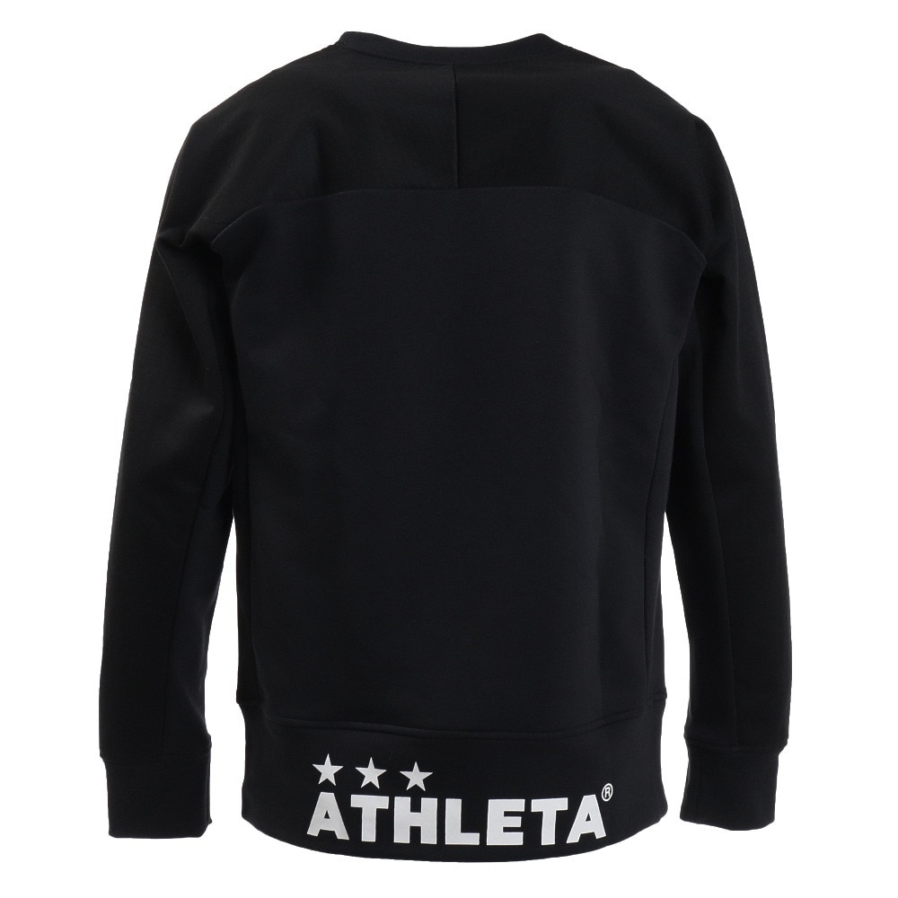 アスレタ（ATHLETA）（メンズ）防風スウェットシャツ 3357 BLKXBLK スポーツウェア