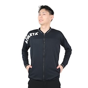 (メンズ)サッカー フットサルウェア トレーニングジャージジャケット 2361 BLK
