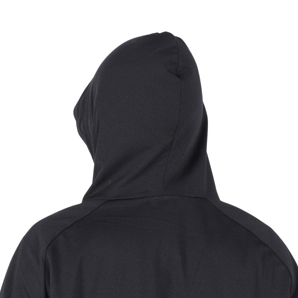 アスレタ（ATHLETA）（メンズ）カラー杢スウェットZIPパーカー 3359 BLK スポーツウェア 速乾