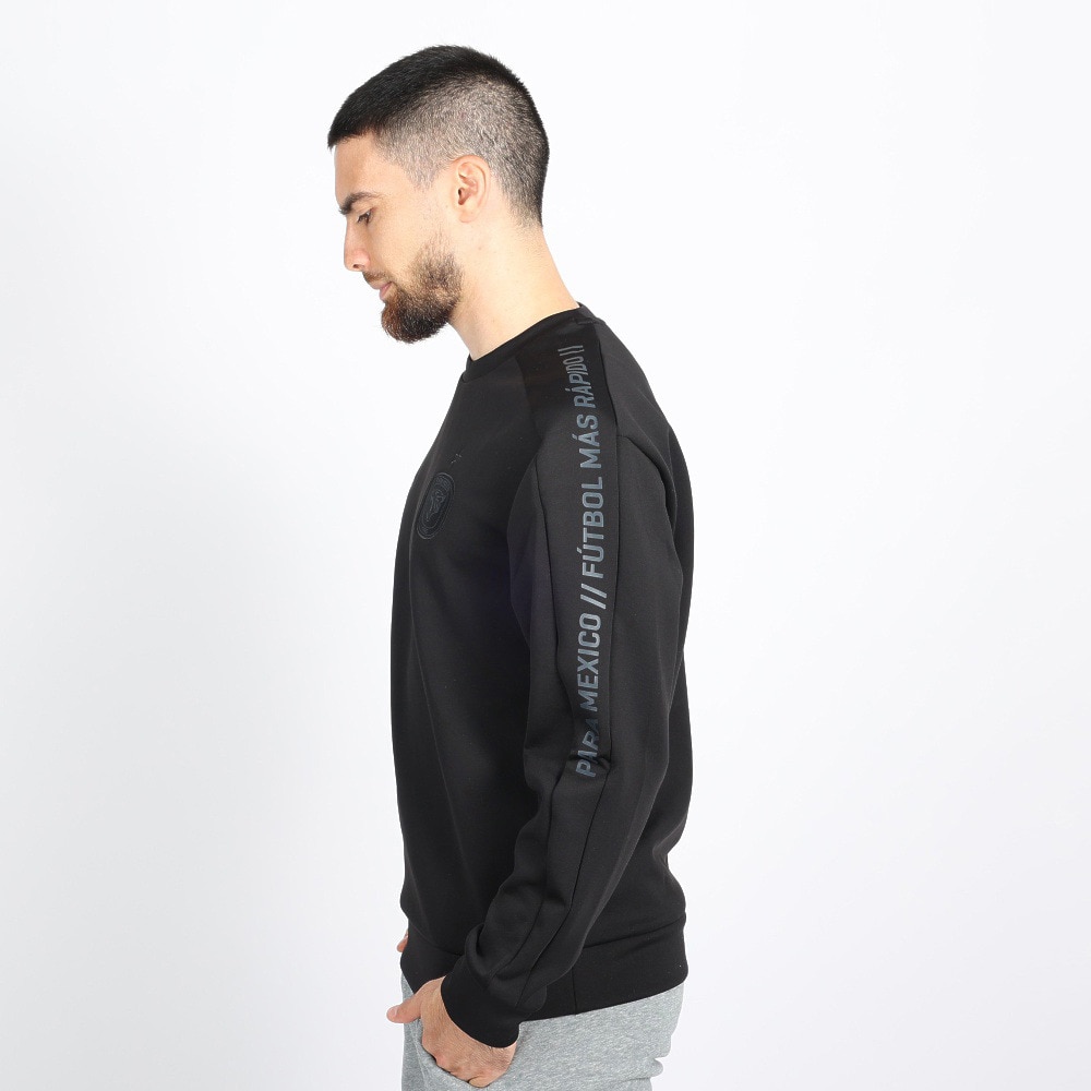 プーマ（PUMA）（メンズ）サッカー フットサルウェア PM ニット クルーネック スウェットシャツ 65836401 速乾