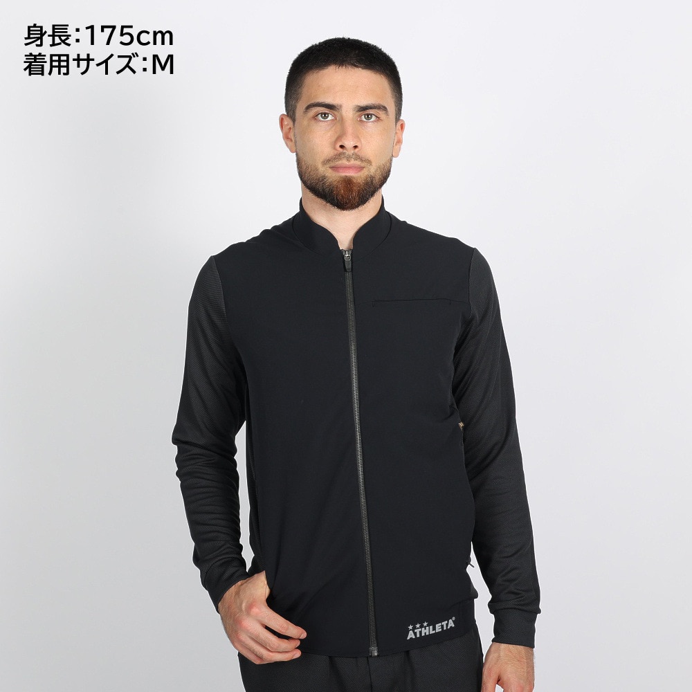 アスレタ（ATHLETA）（メンズ）サッカー フットサルウェア クラブジャージジャケット REI-1153 BLK