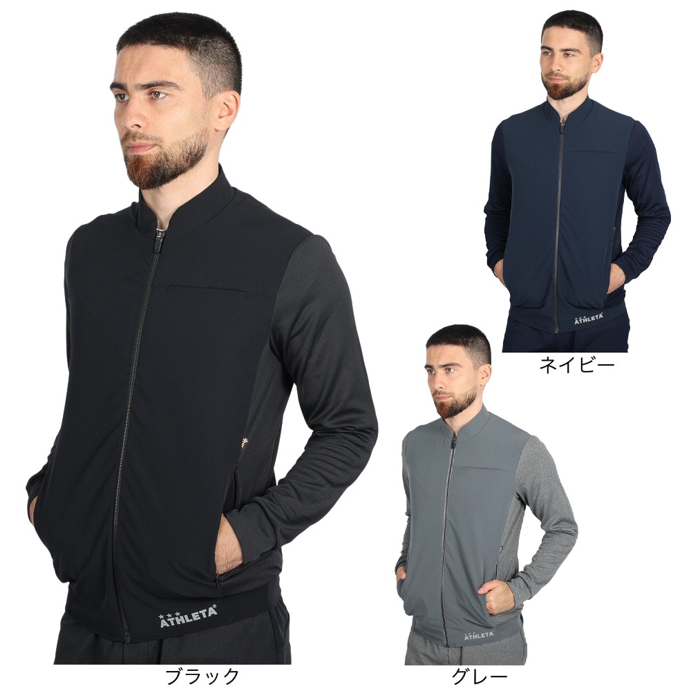 アスレタ（ATHLETA）（メンズ）サッカー フットサルウェア クラブジャージジャケット REI-1153 NVY