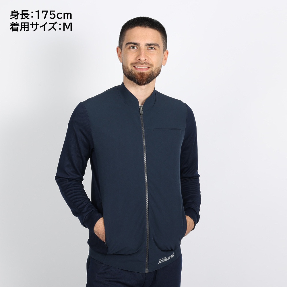 アスレタ（ATHLETA）（メンズ）サッカー フットサルウェア クラブジャージジャケット REI-1153 NVY