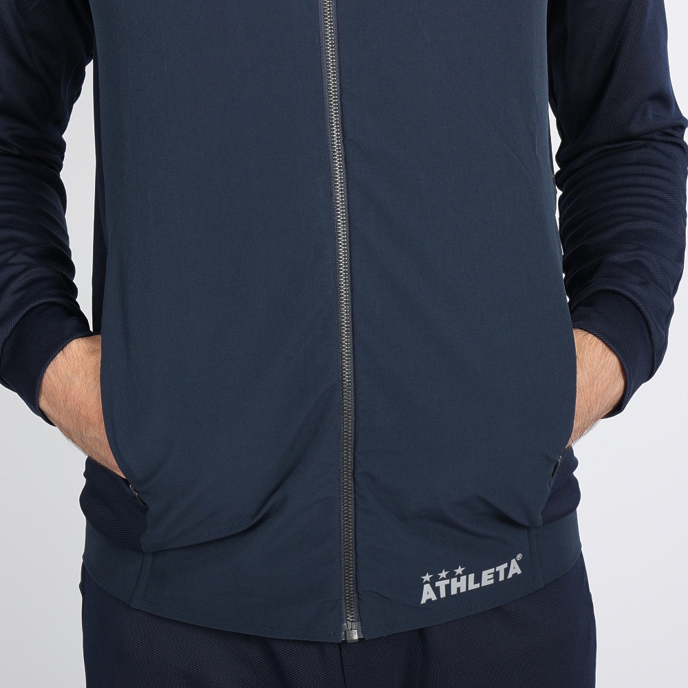 アスレタ（ATHLETA）（メンズ）サッカー フットサルウェア クラブジャージジャケット REI-1153 NVY