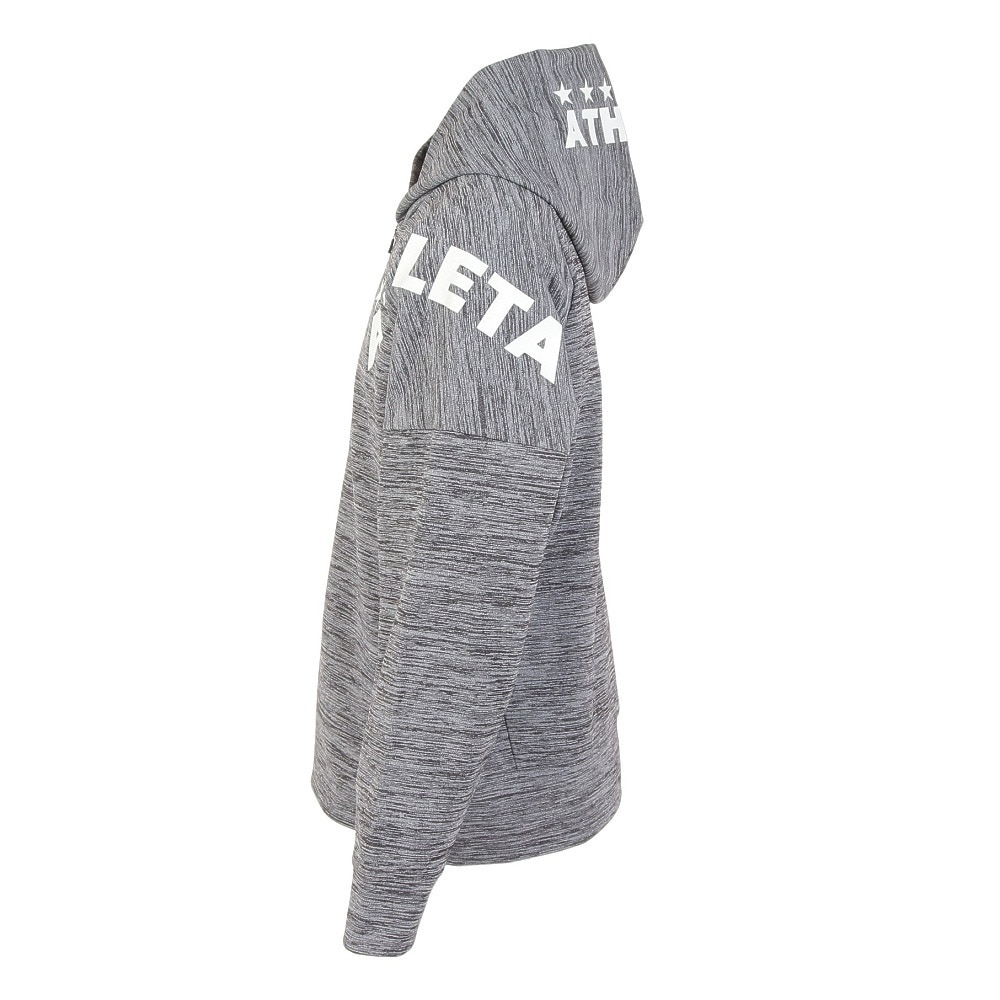 アスレタ（ATHLETA）（メンズ）サッカー フットサルウェア スウェットフルジップパーカー 3377 CGRY