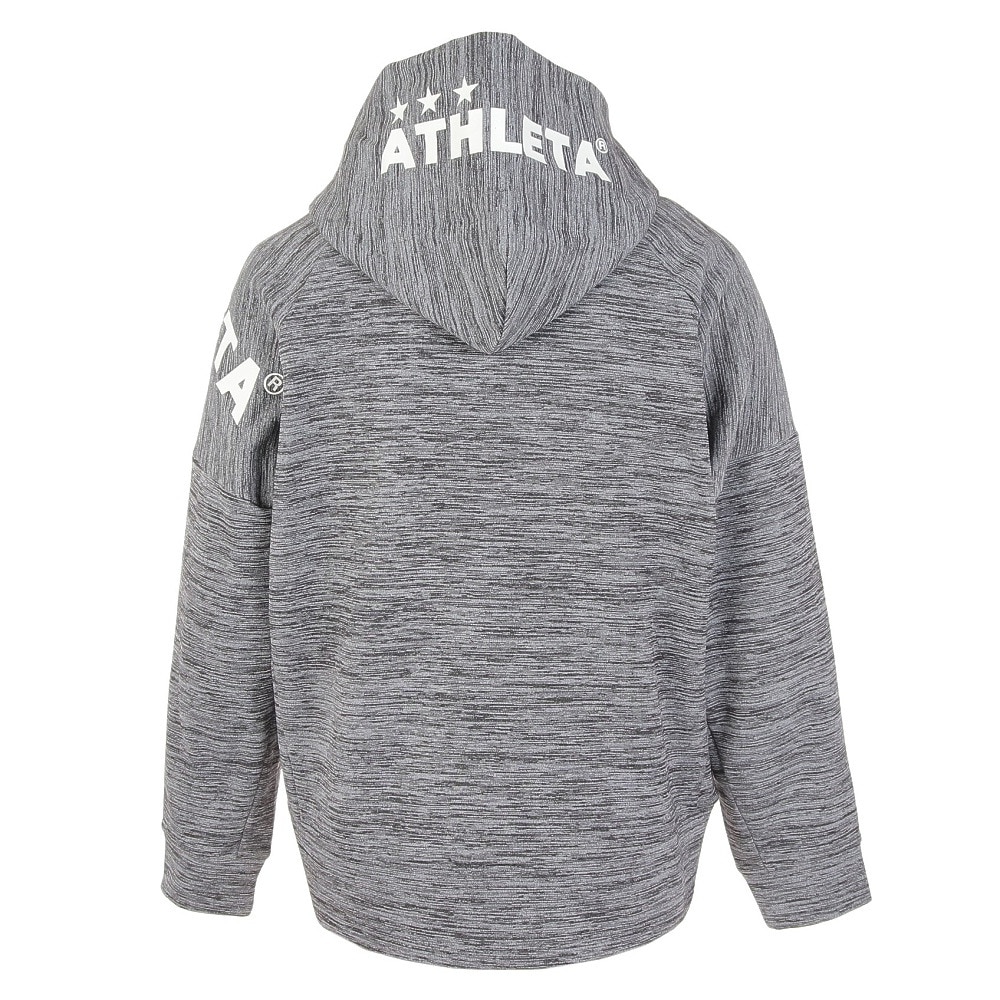 アスレタ（ATHLETA）（メンズ）サッカー フットサルウェア スウェットフルジップパーカー 3377 CGRY