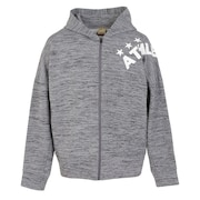 (メンズ)サッカー フットサルウェア スウェットフルジップパーカー 3377 CGRY