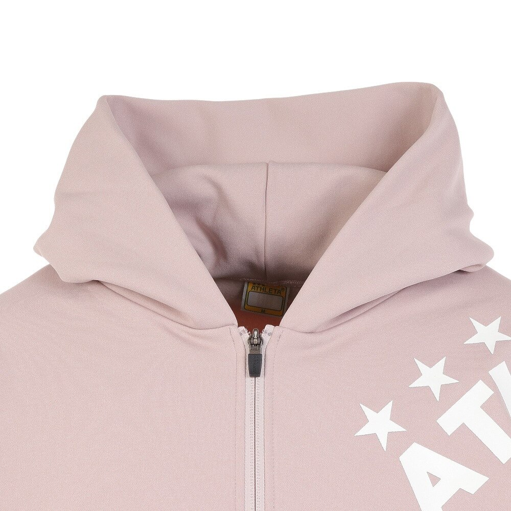 アスレタ（ATHLETA）（メンズ）サッカー フットサルウェア スウェット フルジップパーカー 3377 PNK