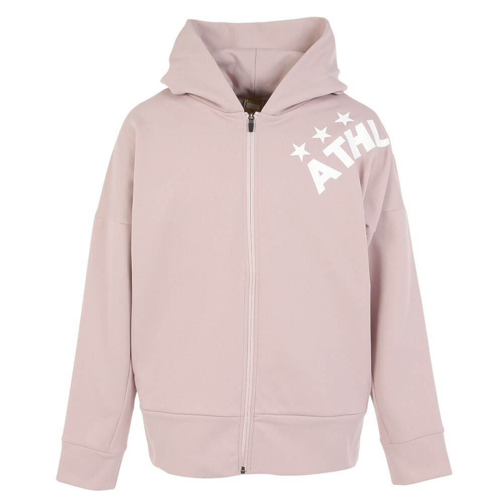 アスレタ（ATHLETA）（メンズ）サッカー フットサルウェア スウェット フルジップパーカー 3377 PNK
