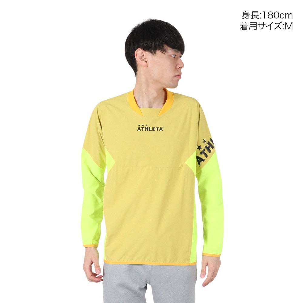 アスレタ（ATHLETA）（メンズ）サッカー フットサルウェア ウインドウォームシャツ 2398 YEL