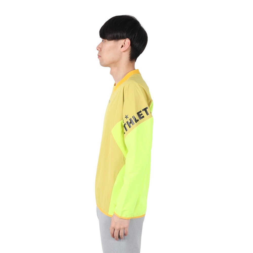 アスレタ（ATHLETA）（メンズ）サッカー フットサルウェア ウインドウォームシャツ 2398 YEL