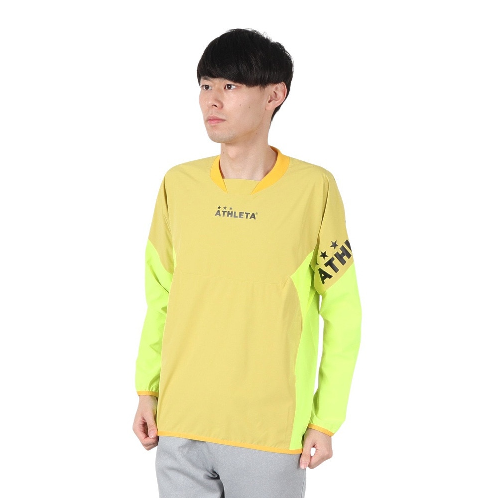 アスレタ（ATHLETA）（メンズ）サッカー フットサルウェア ウインドウォームシャツ 2398 YEL