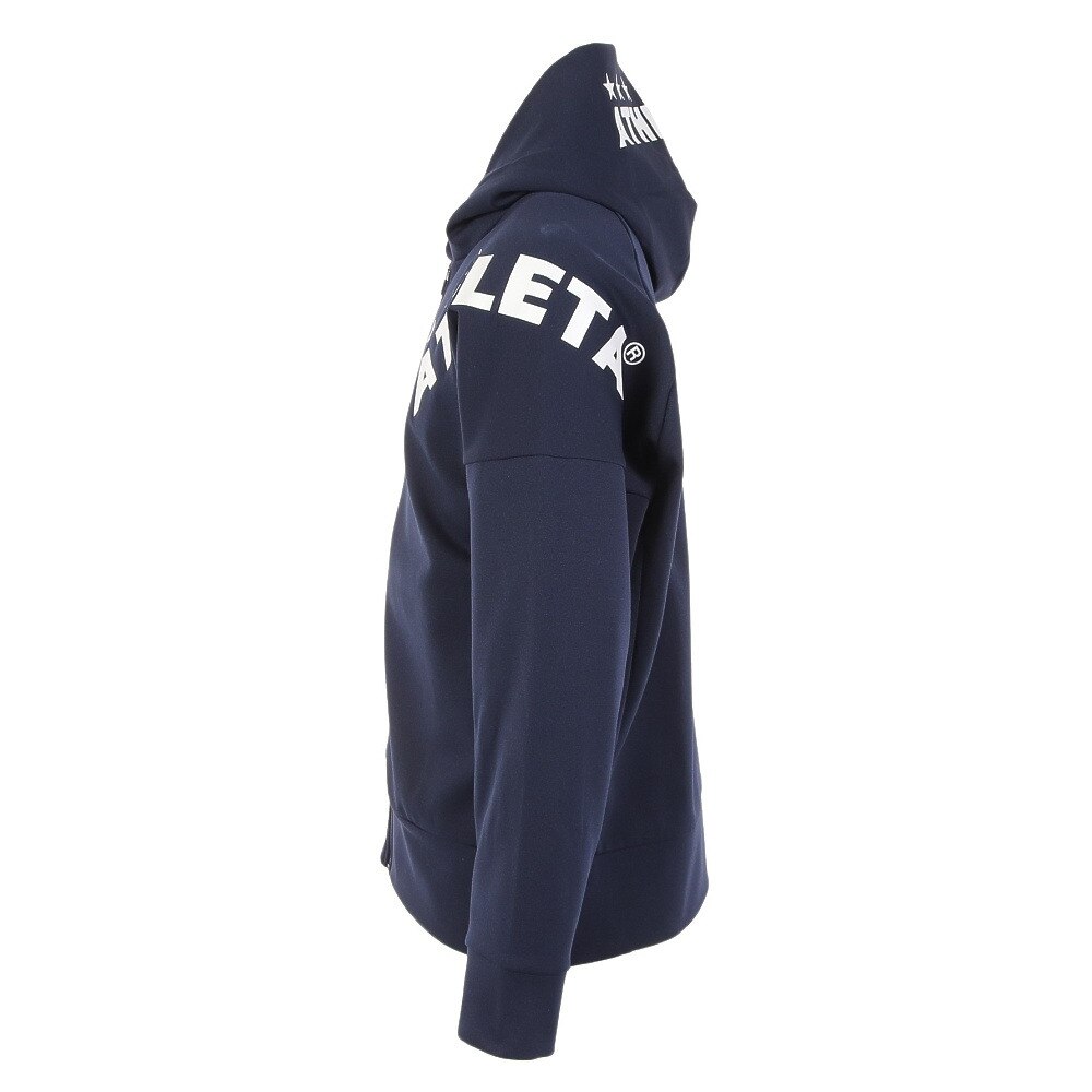 アスレタ（ATHLETA）（メンズ）サッカー フットサルウェア スウェット フルジップパーカー 3377 NVY
