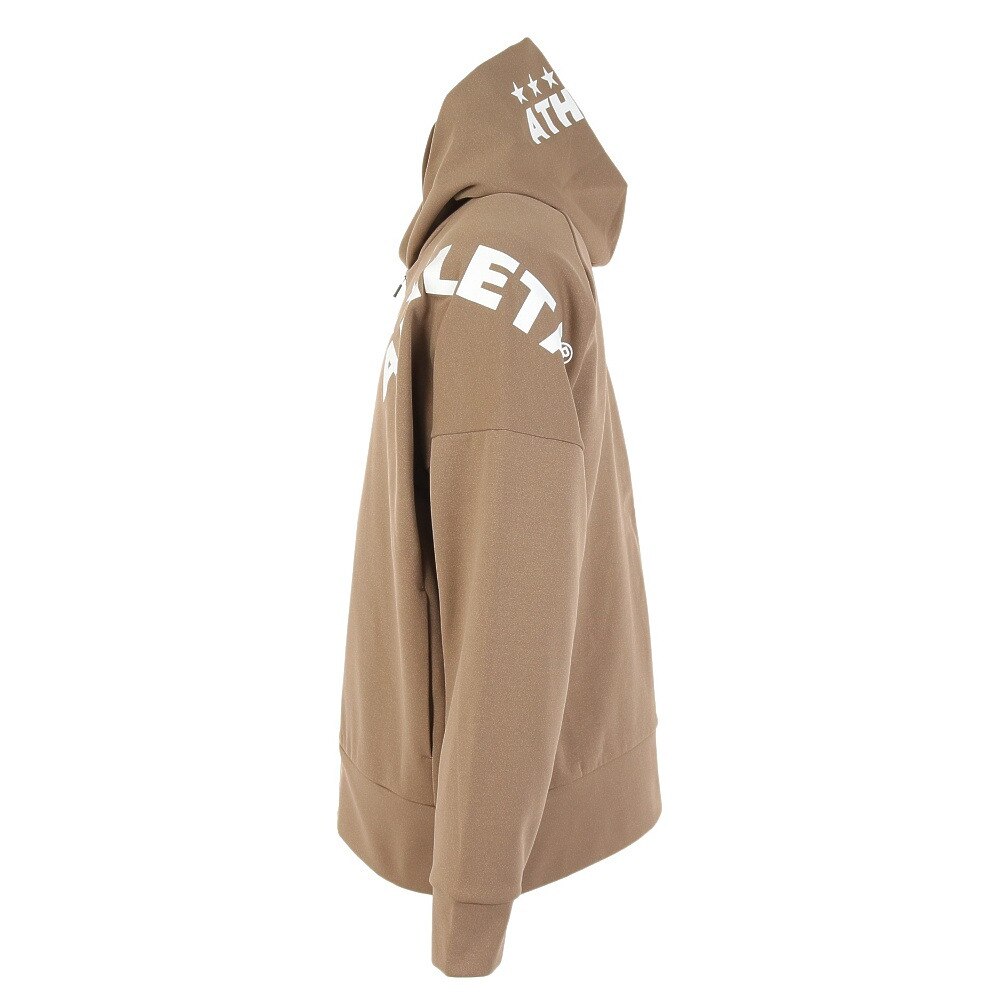 アスレタ（ATHLETA）（メンズ）サッカー フットサルウェア スウェット フルジップパーカー 3377 BEG