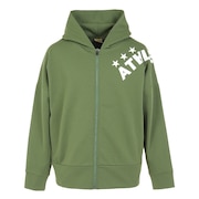 アスレタ（ATHLETA）（メンズ）サッカー フットサルウェア スウェット フルジップパーカー 3377 KHK