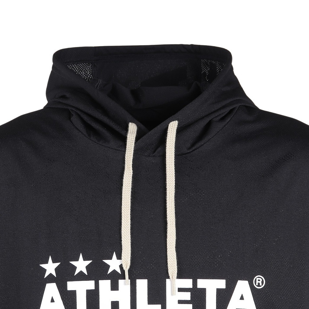 アスレタ（ATHLETA）（メンズ）サッカー フットサルウェア スウェットパーカー 3382 BLK