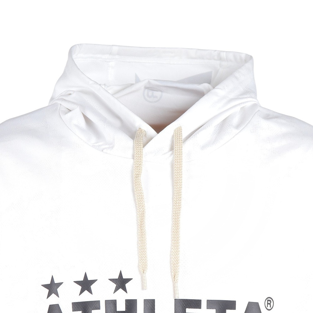 アスレタ（ATHLETA）（メンズ）サッカー フットサルウェア スウェットパーカー 3382 WHT