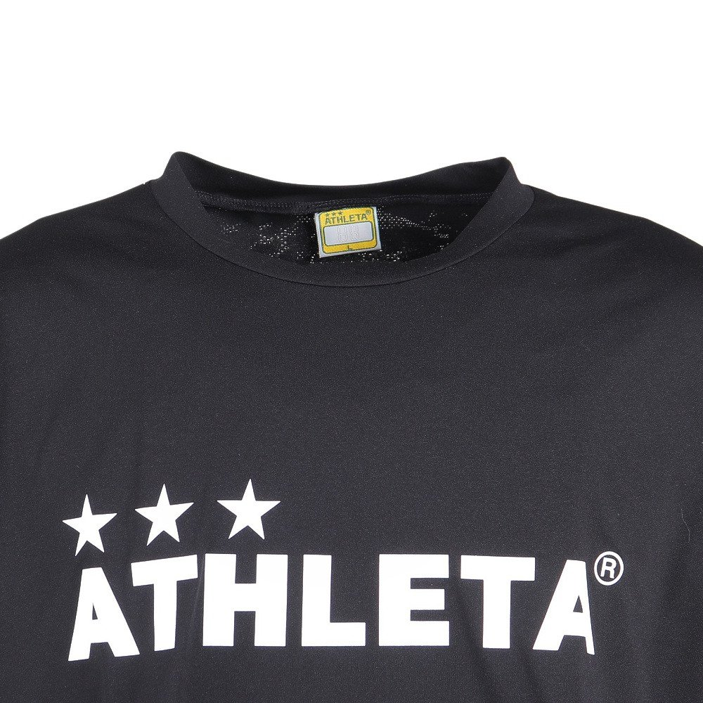 アスレタ（ATHLETA）（メンズ）サッカー フットサルウェア 半袖シャツ 3384 BLK