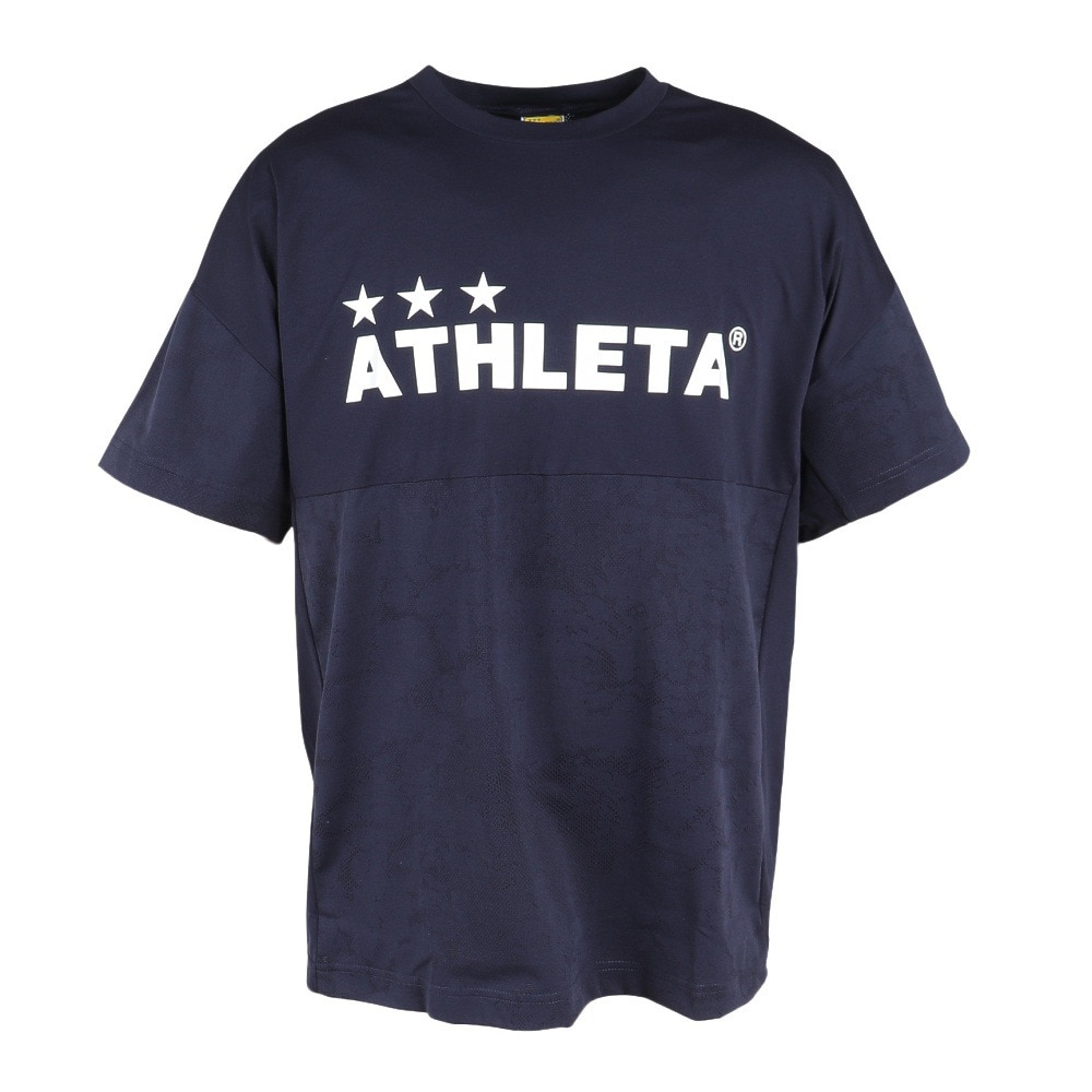 アスレタ（ATHLETA）（メンズ）サッカー フットサルウェア 半袖シャツ 3384 NVY