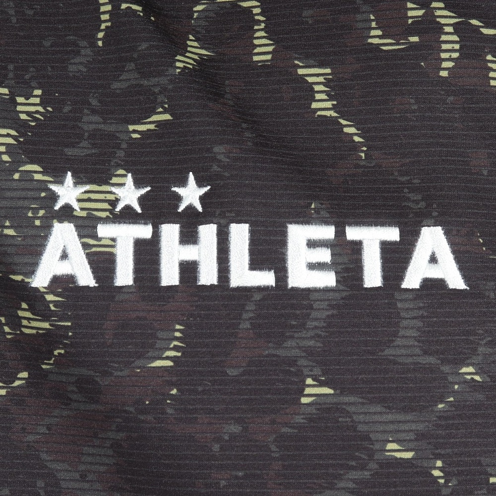 アスレタ（ATHLETA）（メンズ）サッカー フットサルウェア 防風スウェット ジップパーカー 3389 BLK