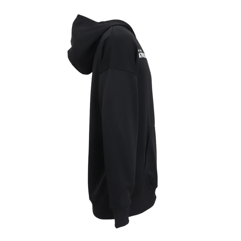 アスレタ（ATHLETA）（メンズ、レディース）サッカー フットサルウェア 裏毛 スウェットジップパーカー XE-457 BLK