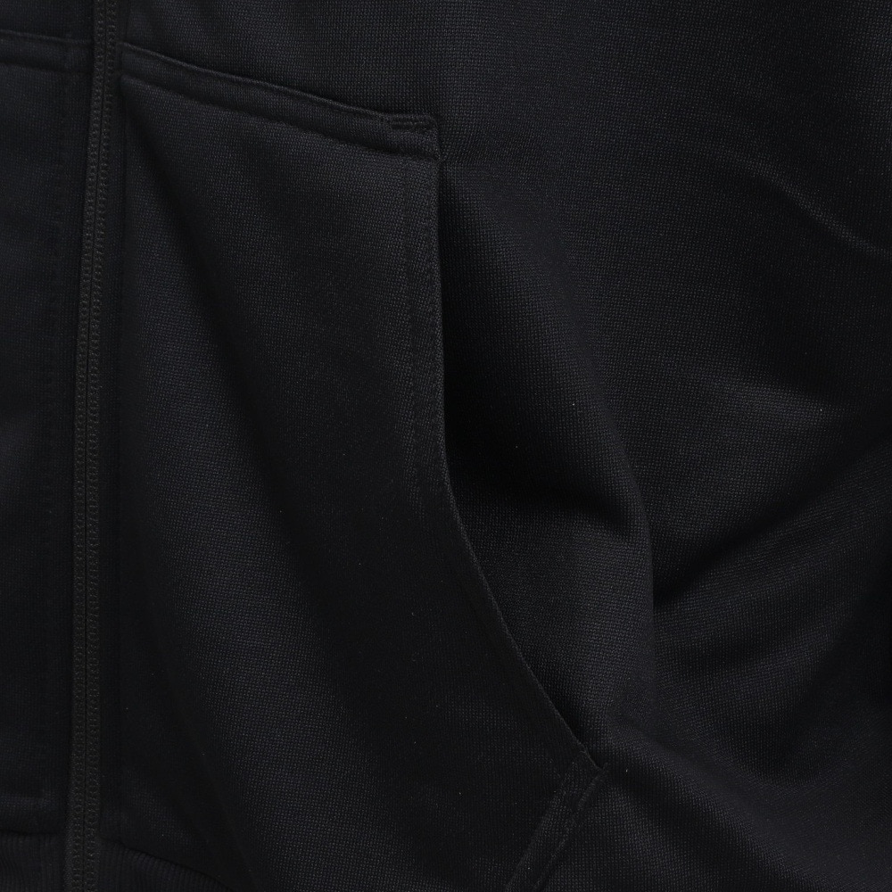 アスレタ（ATHLETA）（メンズ、レディース）サッカー フットサルウェア 裏毛 スウェットジップパーカー XE-457 BLK