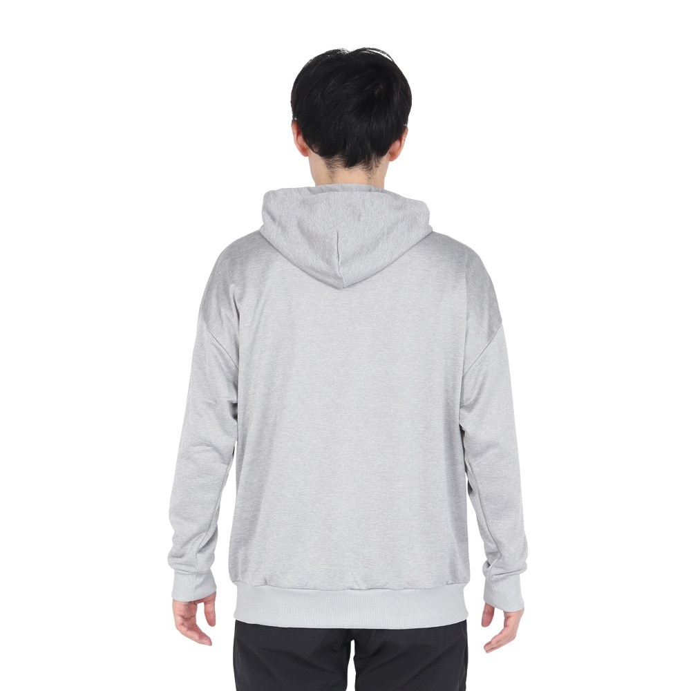 アスレタ（ATHLETA）（メンズ、レディース）サッカー フットサルウェア 裏毛 スウェットジップパーカー XE-457 GRY