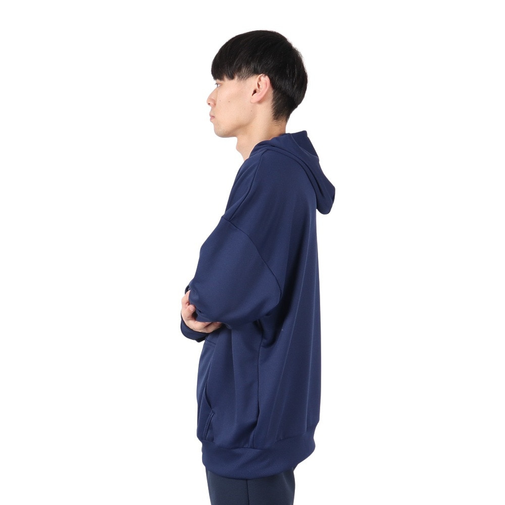 アスレタ（ATHLETA）（メンズ）サッカー フットサルウェア 裏毛 スウェットジップパーカー XE-457 NVY