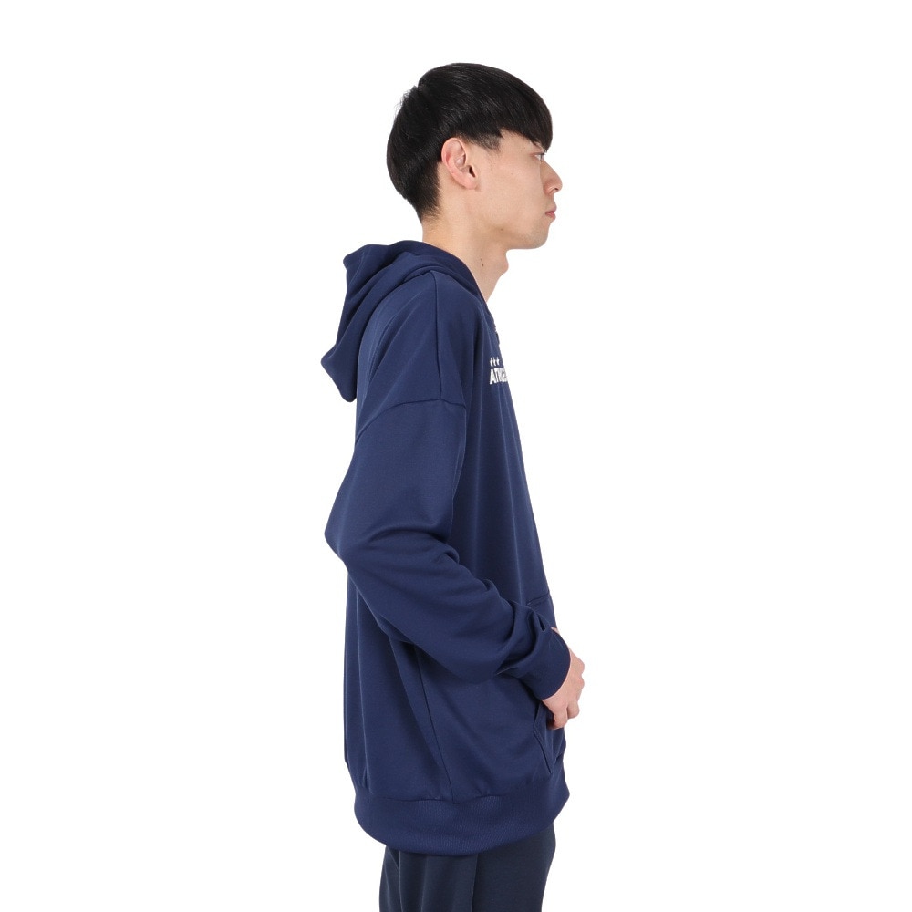 アスレタ（ATHLETA）（メンズ）サッカー フットサルウェア 裏毛 スウェットジップパーカー XE-457 NVY