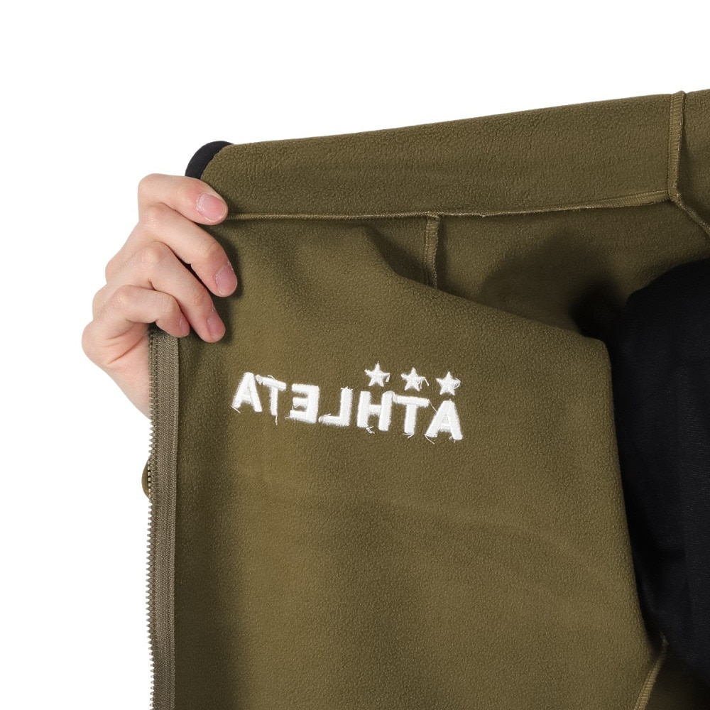 アスレタ（ATHLETA）（メンズ）サッカー フットサルウェア 防風スウェット ZIP パーカー 3389 BEG