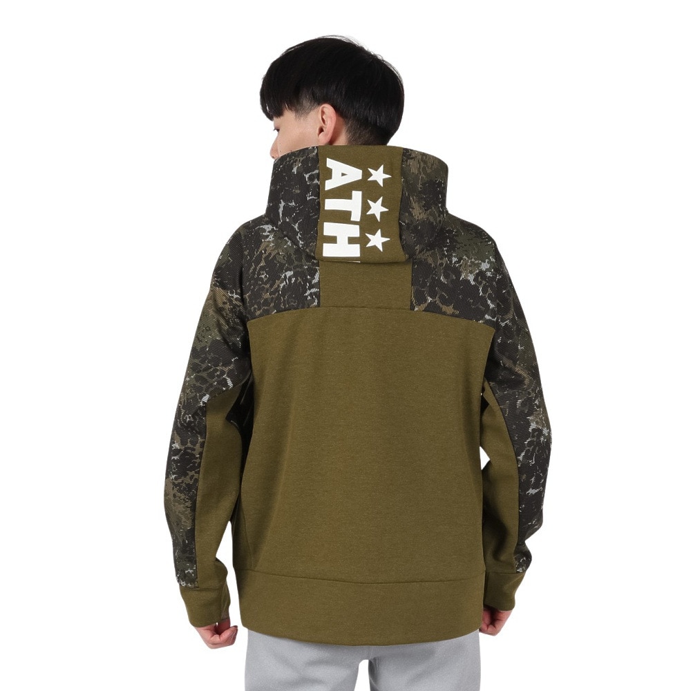 アスレタ（ATHLETA）（メンズ）サッカー フットサルウェア 防風スウェット ZIP パーカー 3389 BEG
