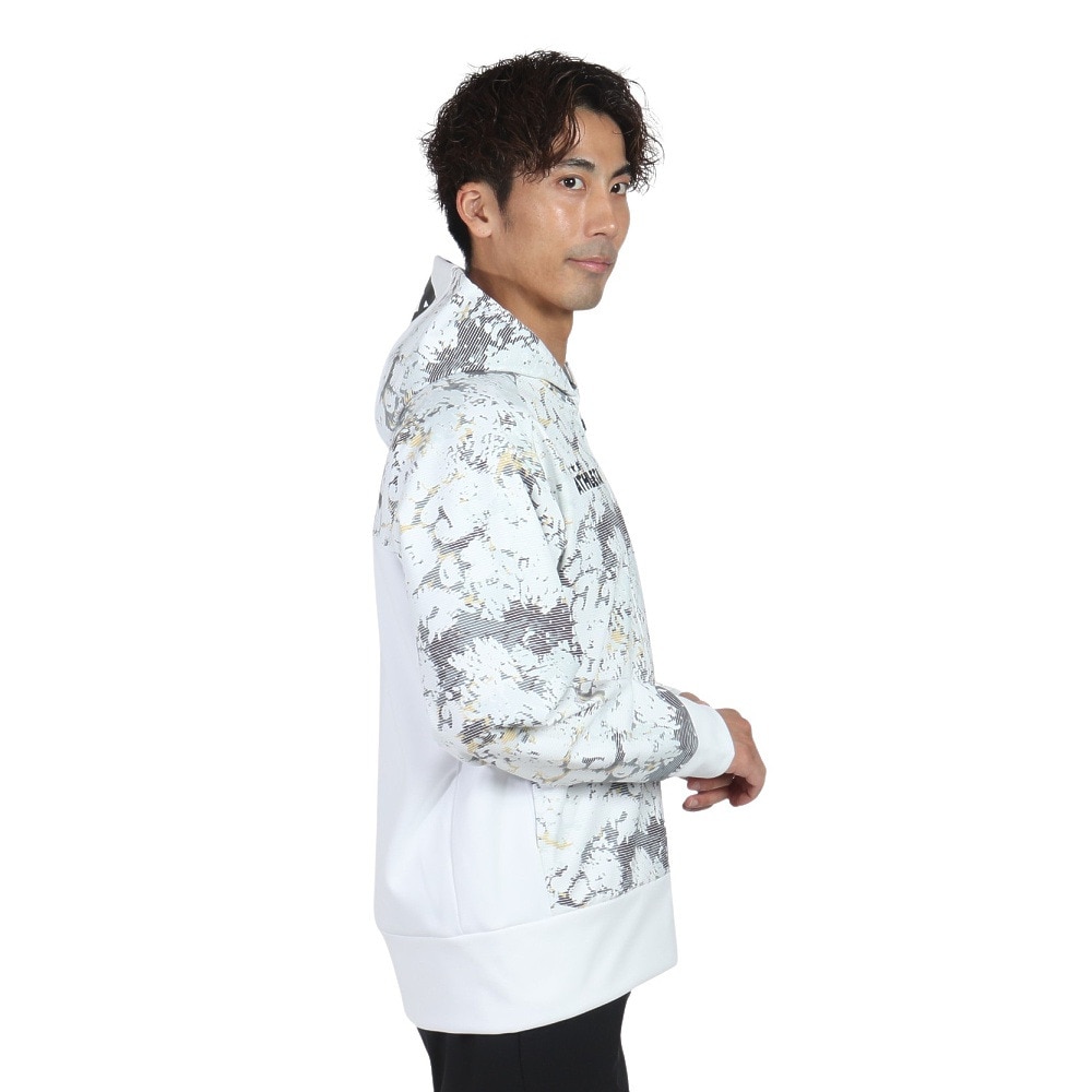 アスレタ（ATHLETA）（メンズ）サッカー フットサルウェア 防風スウェット ジップパーカー 3389 WHT