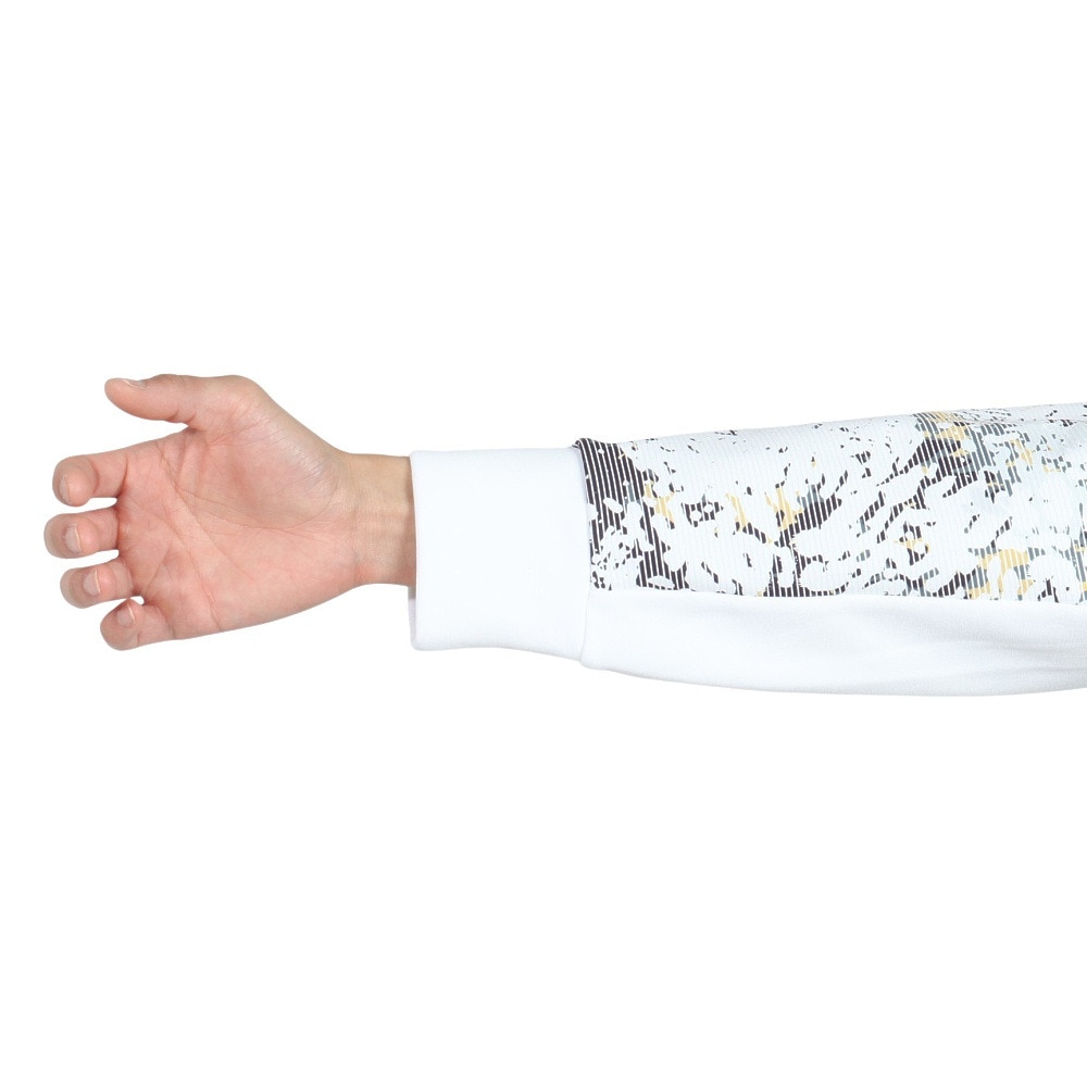 アスレタ（ATHLETA）（メンズ）サッカー フットサルウェア 防風スウェット ジップパーカー 3389 WHT