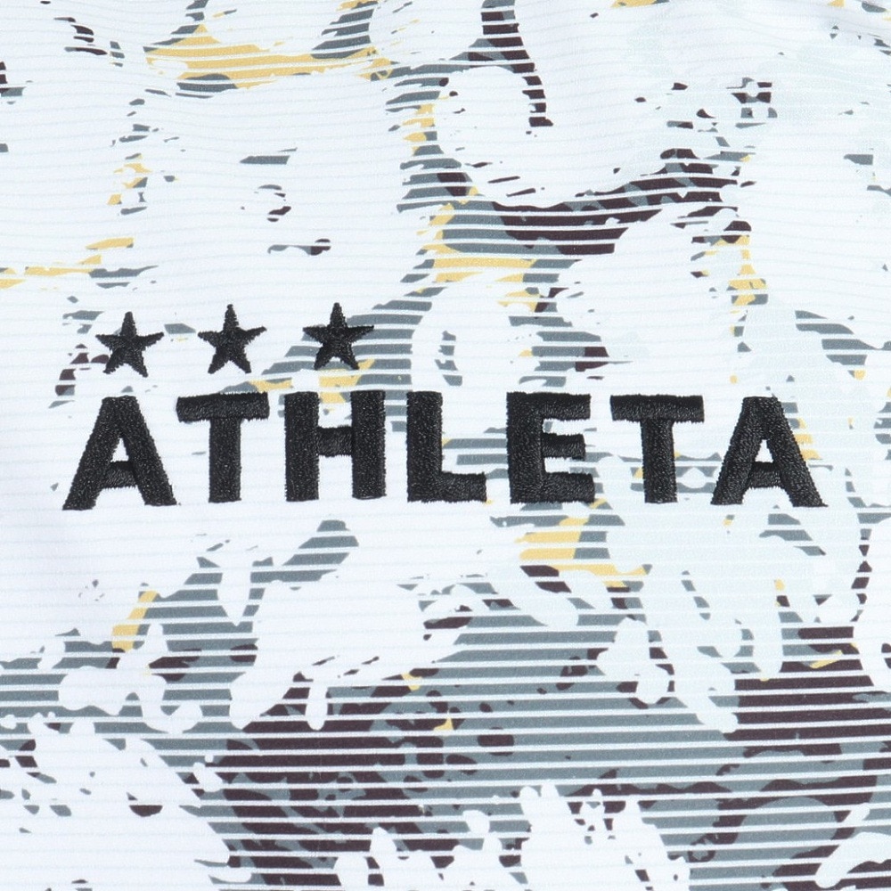 アスレタ（ATHLETA）（メンズ）サッカー フットサルウェア 防風スウェット ジップパーカー 3389 WHT