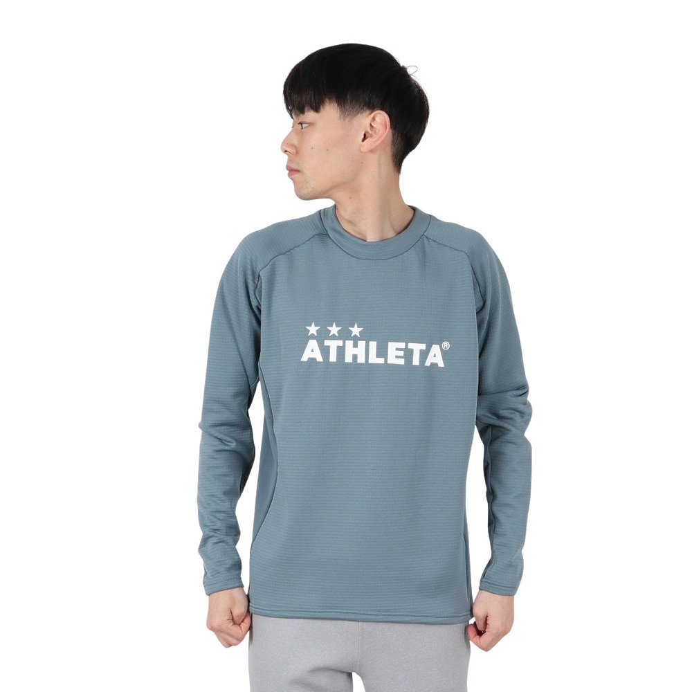 アスレタ（ATHLETA）（メンズ、レディース）サッカー フットサルウェア グリッド起毛TRシャツ 4160 BGR