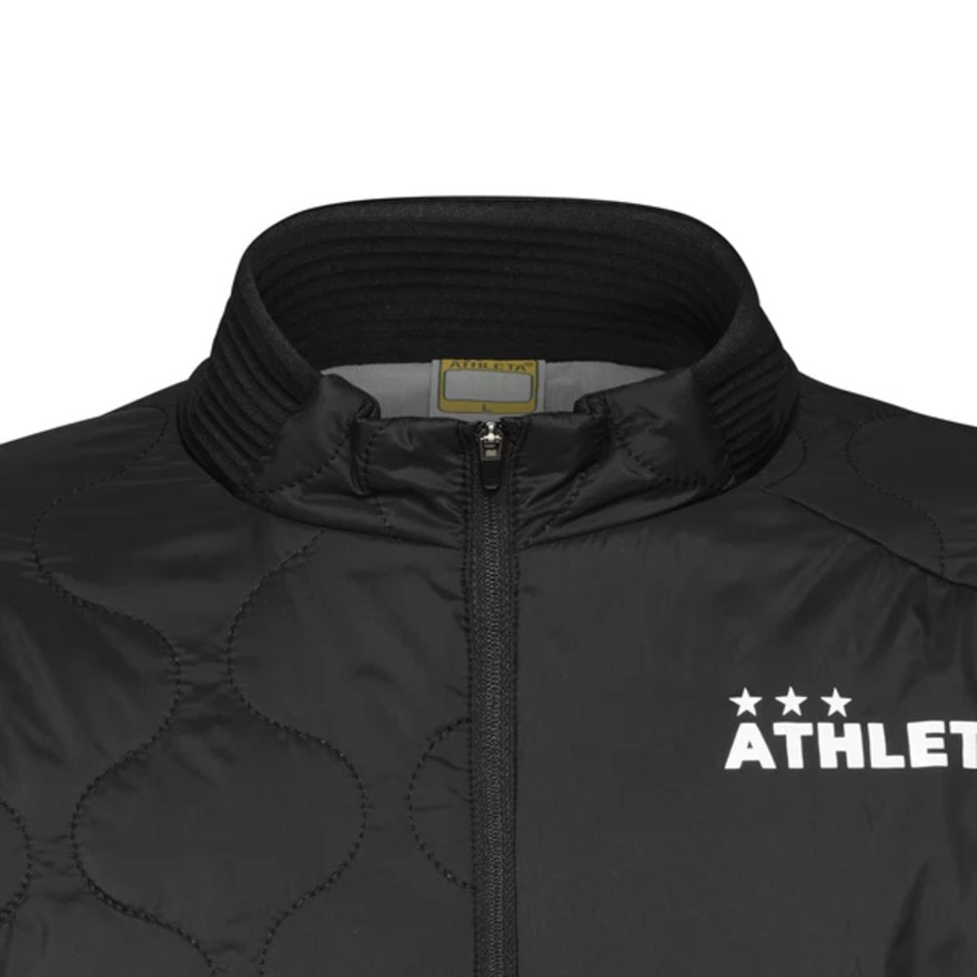 アスレタ（ATHLETA）（メンズ）サッカー フットサルウェア グリッド起毛パディングTRジャケット 4162 BLK