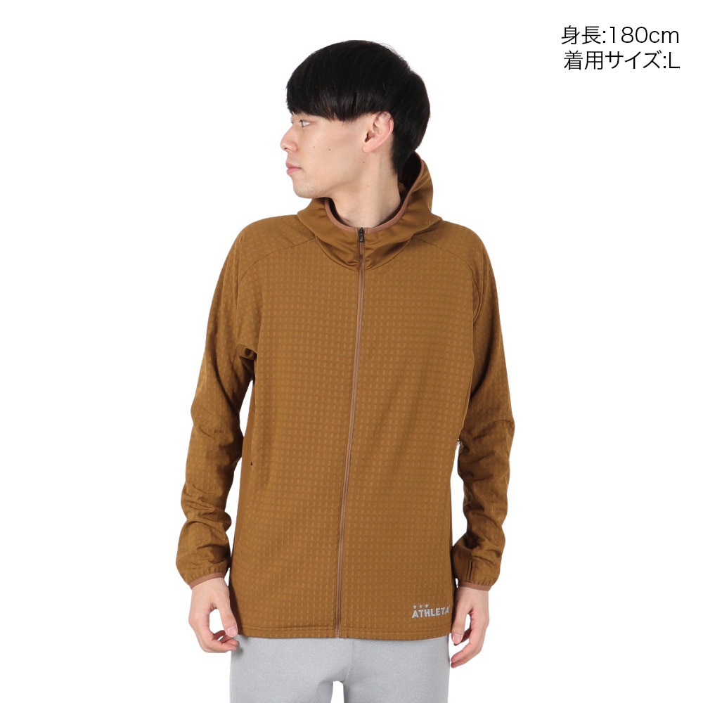 アスレタ（ATHLETA）（メンズ）サッカー フットサルウェア ウォームテック ソフトシェルジャケット REI-1174 GLD