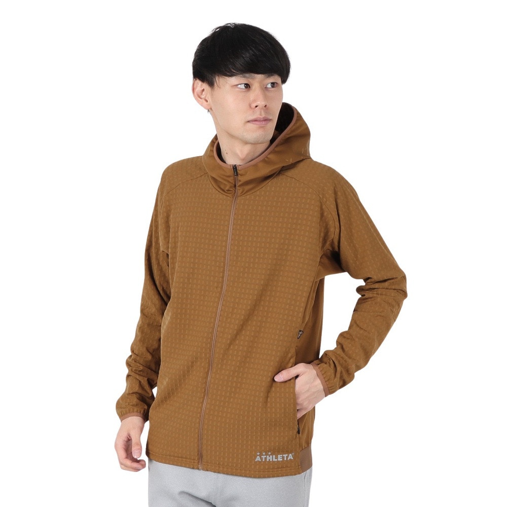 アスレタ（ATHLETA）（メンズ）サッカー フットサルウェア ウォームテック ソフトシェルジャケット REI-1174 GLD