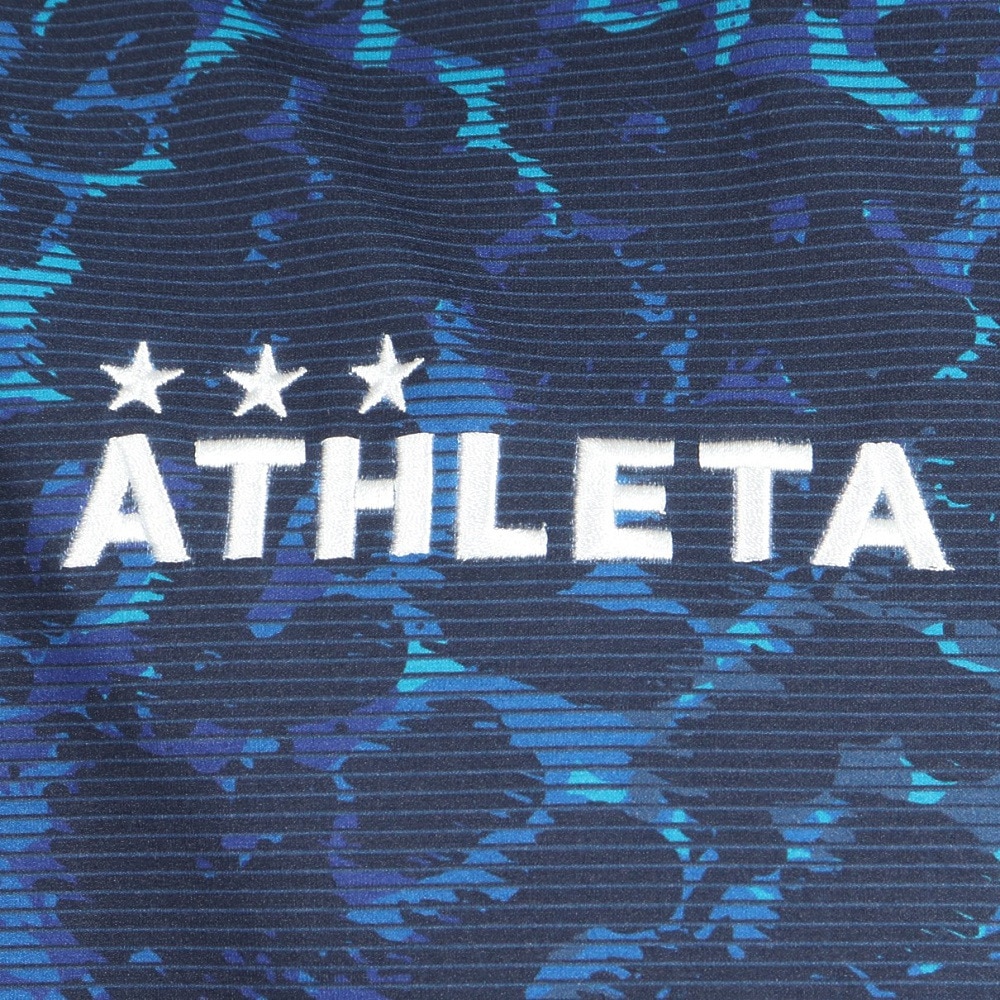 アスレタ（ATHLETA）（メンズ）サッカー フットサルウェア 防風スウェット ジップパーカー 3389 NVY