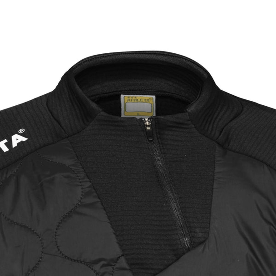 アスレタ（ATHLETA）（メンズ）サッカー フットサルウェア グリッド起毛パディングTRシャツ 4161 BLK