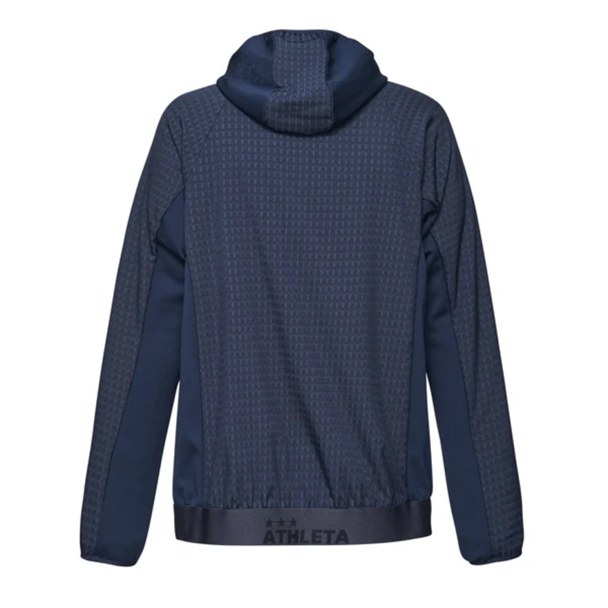 アスレタ（ATHLETA）（メンズ）サッカー フットサルウェア ウォームテックソフトシェジャケット REI-1174 NVY