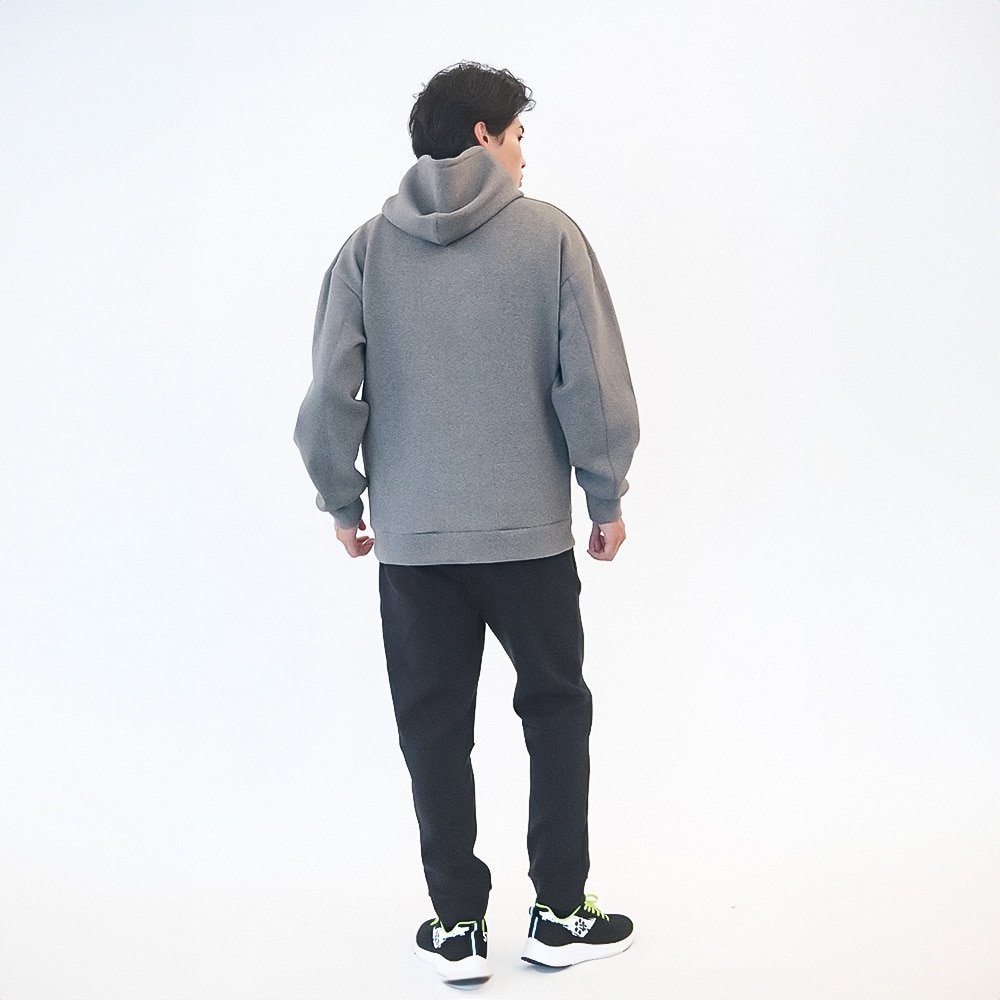 スフィーダ（SFIDA）（メンズ）サッカー フットサルウェア WINTER WARM T/Cスウェットフーディー SA-24512 H GRY