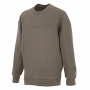 (メンズ)サッカー フットサルウェア WINTER WARM T/C スウェットクルー SA-24513 OLV NT