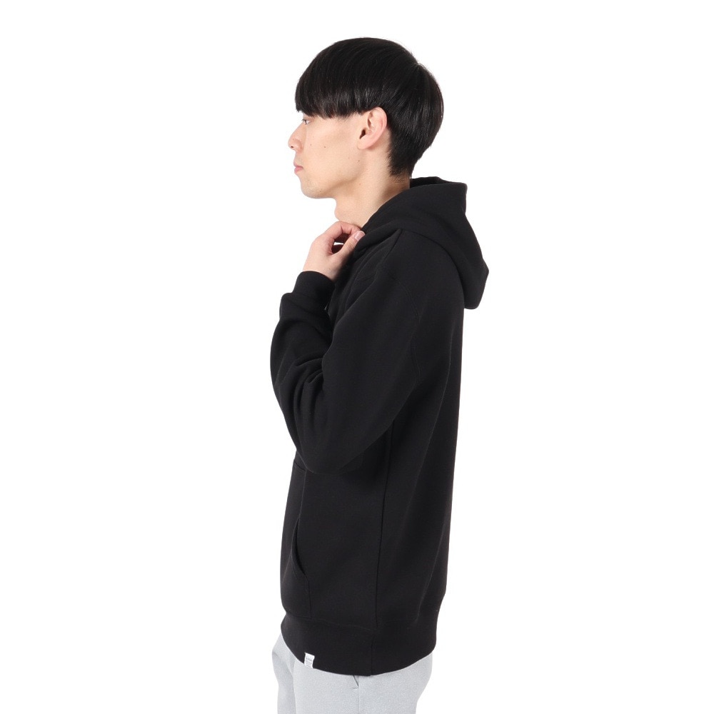 ダウポンチ（DalPonte）（メンズ）サッカー フットサルウェア スウェットパーカー DPZRX211-BLACK