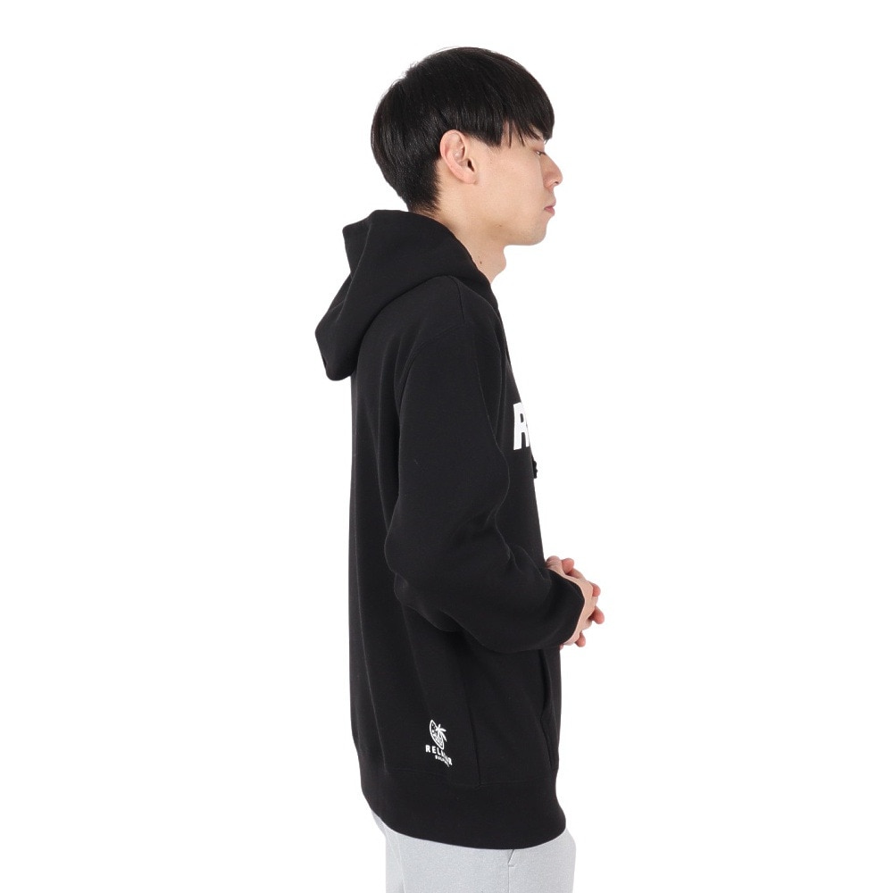 ダウポンチ（DalPonte）（メンズ）サッカー フットサルウェア スウェットパーカー DPZRX211-BLACK